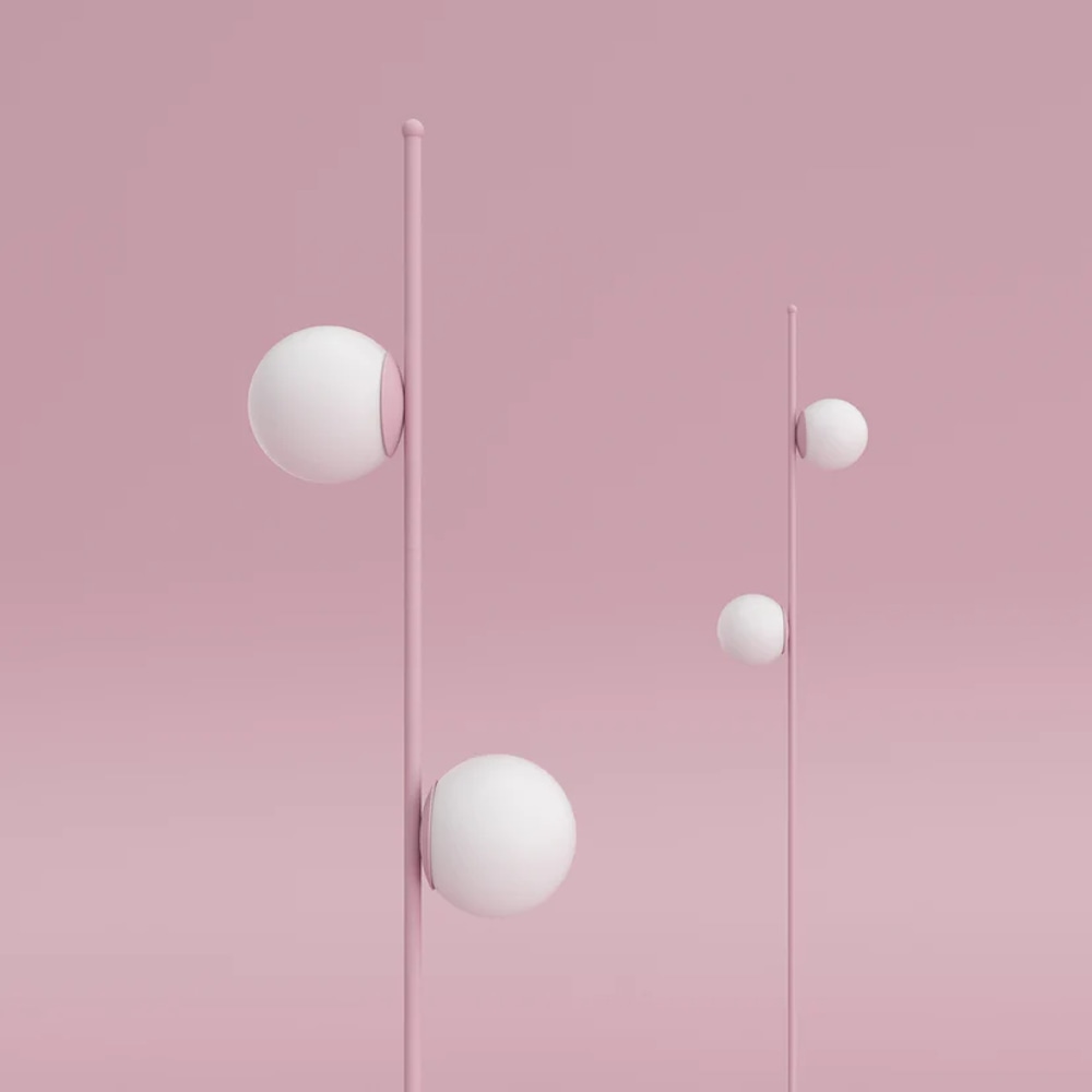 Торшер Bubble F